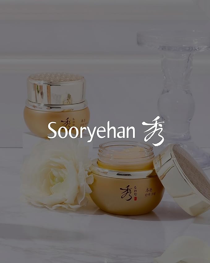 Sooryehan Boyun Luxury Korean Skin Care Gift Set (155ml/5.24 Fl Oz) - Red Ginseng Toner, Emulsion, Cleansing Foam & Moisturizer Cream by LG BEAUTY. Red Ginseng.