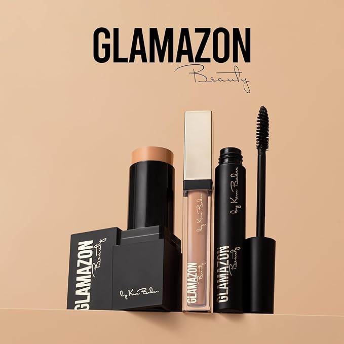 Glamazon Second to None Foundation Stick, Chocolate Mousse, Light-to-Full Coverage, Weightless Makeup With a Glowy Natural Finish