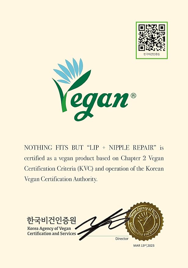 NOTHING FITS BUT Lip & Nipple Repair Oil Serum for Maternity & Nursing, Lanolin Free, Safe for Breastfeeding and Cracked Nipple (0.8 Fl Oz / 25 ml)