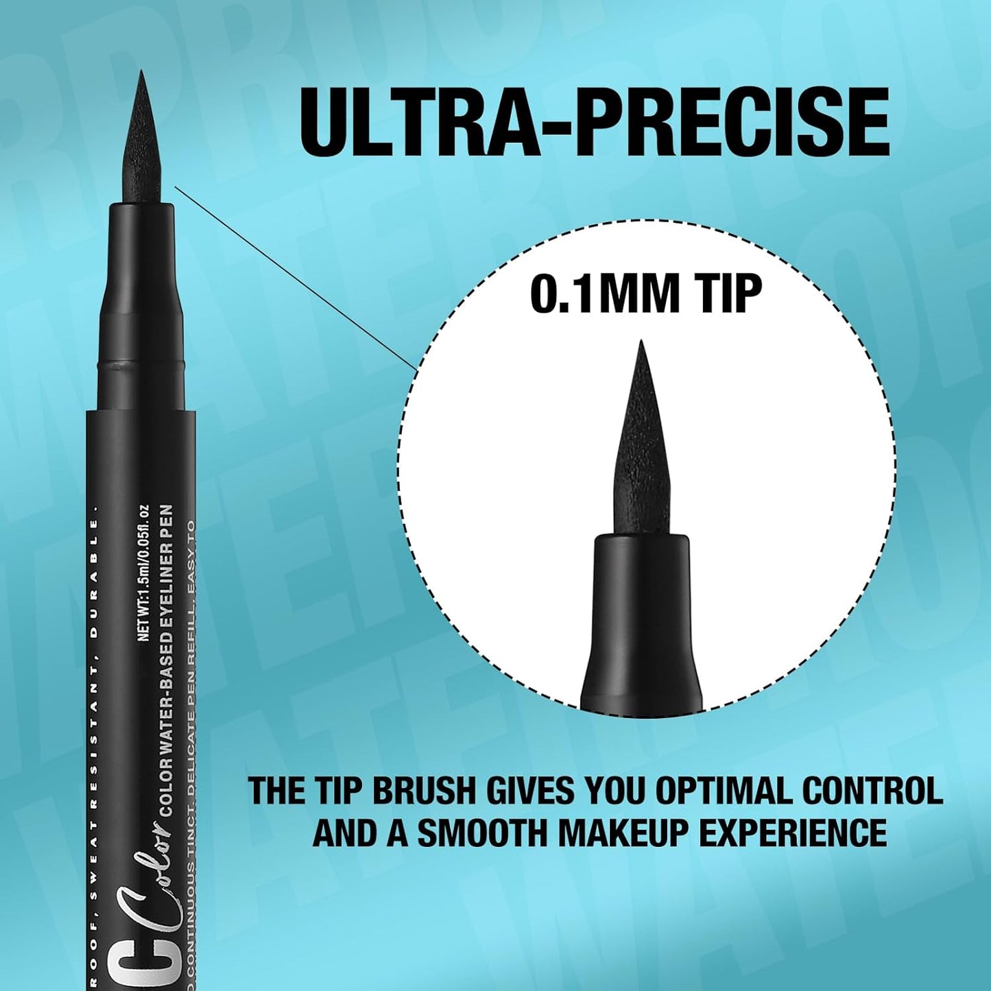 LANGMANNI 4 Colors Matte Liquid Eyeliner Set, Neon Colorful Pigmented With Long-lasting, Smudgeproof & Waterproof Eye Liner Makeup for Bold & Stunning Looks - Gift for Girls(5+6+7+8)