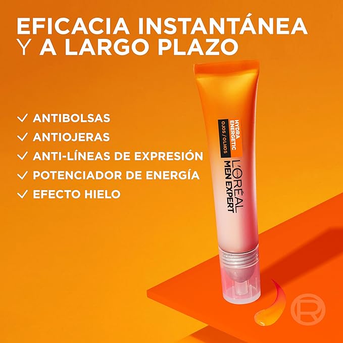 L'Oreal Paris Men Expert Gel Ultra Moisturising Anti-Fatigue Hydra Energetic – 10 ml Eye Roll-On