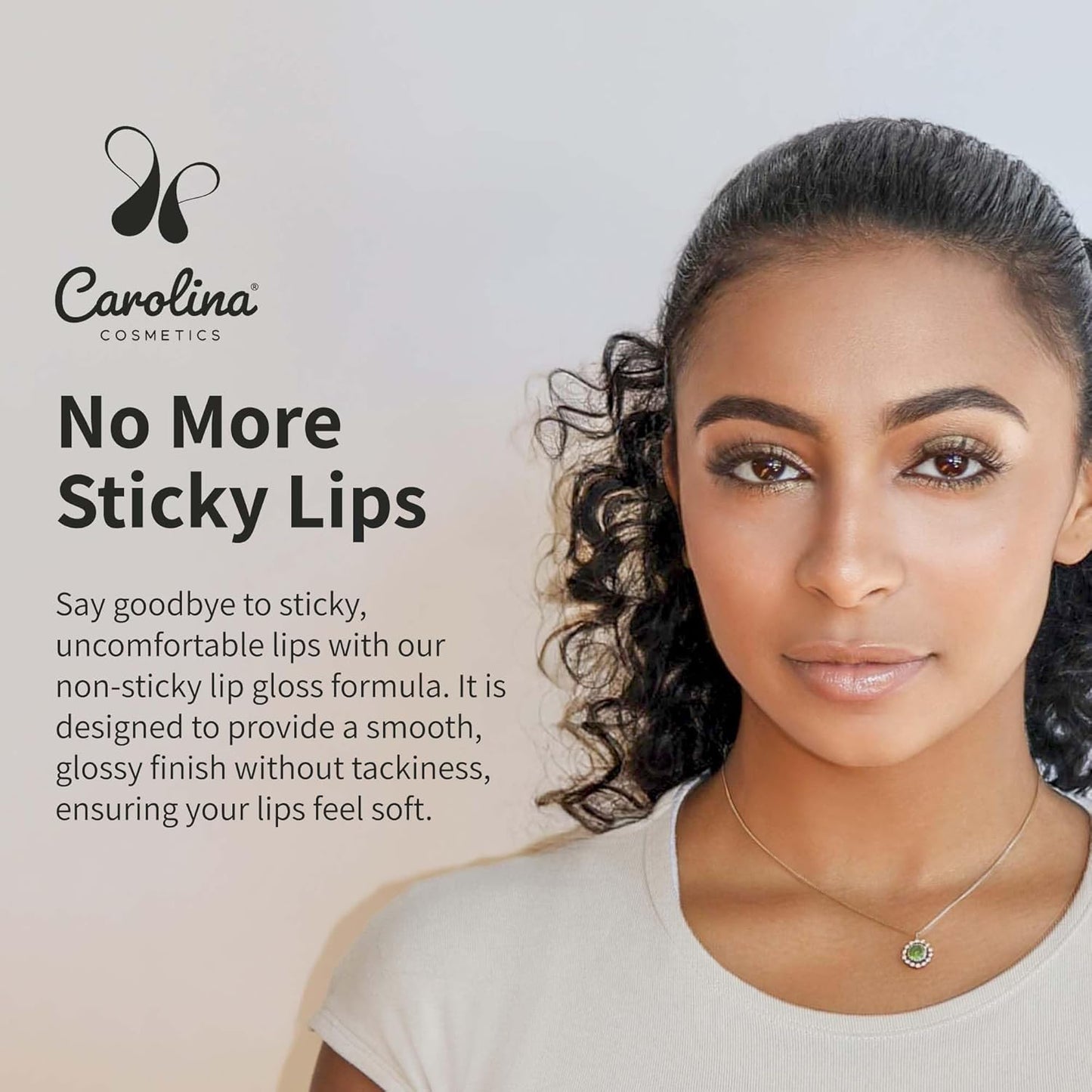 Plant-Based Non-Sticky Lip Gloss (Wifey) - Hydrating & Nourishing - Sunflower Seed Oil, Cacao & Grape Seed Oil - Gluten-Free, Vegan, Non-GMO, Paraben-Free - 5g/0.18oz