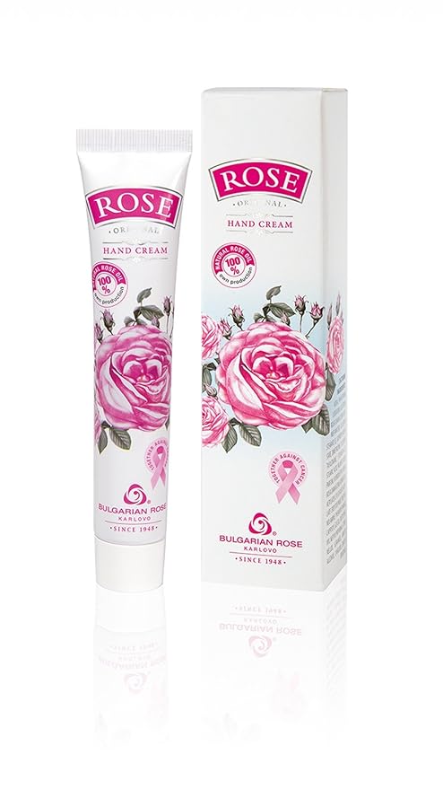 Bulgarian Rose Oil Moisturizing Body Care 3 Piece Gift Set - Natural Rose Body Lotion, Natural Rose Body Wash, Natural Rose Hand Cream