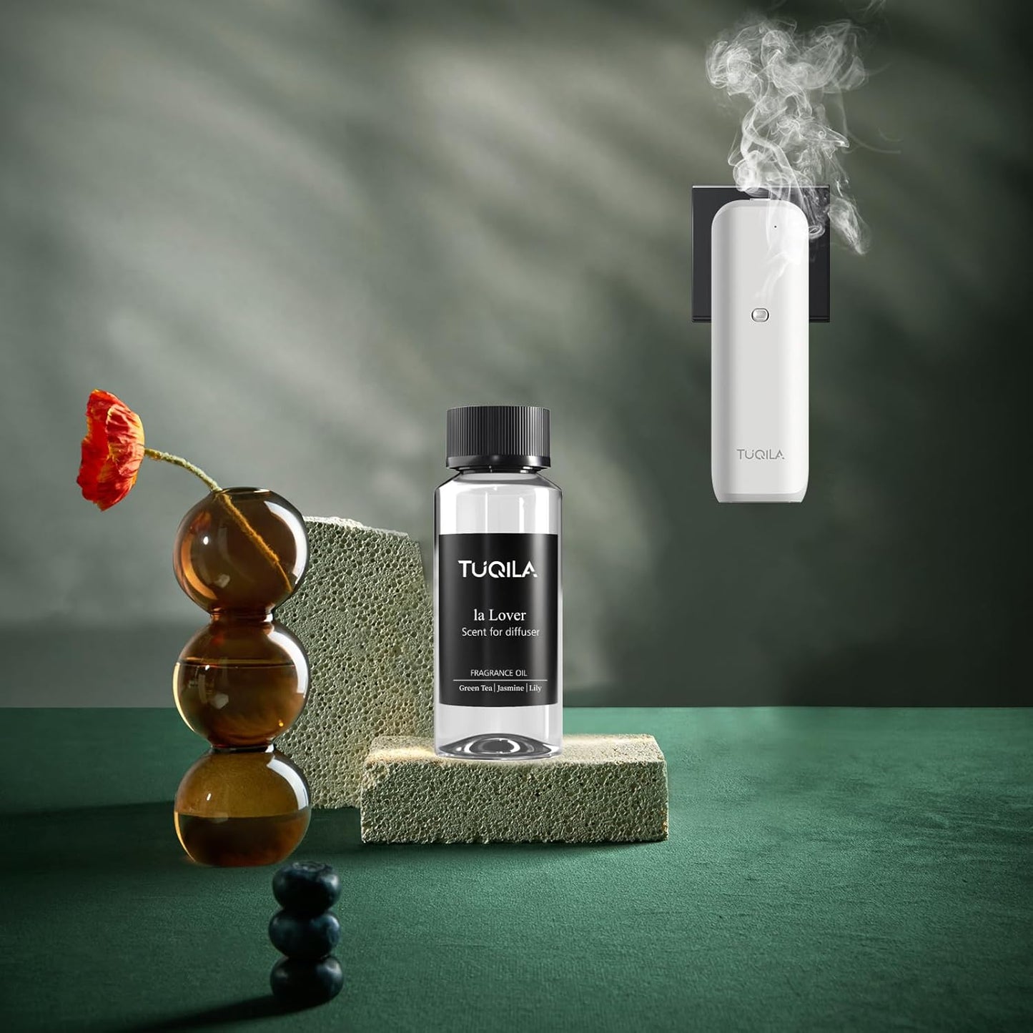 Hotel Luxury Essential Oil for Waterless Diffusers, La Lover Scent 120ML Fragrance Oil for Cold Air Diffuser, Natural Home Aromatherapy Scented