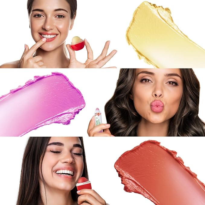 Moisturizing Lip Butter: Rose | Tinted Lip Butter for Women, Men & Kids | Best Organic Lip Balm | 100% American Certified Organic | 4gm