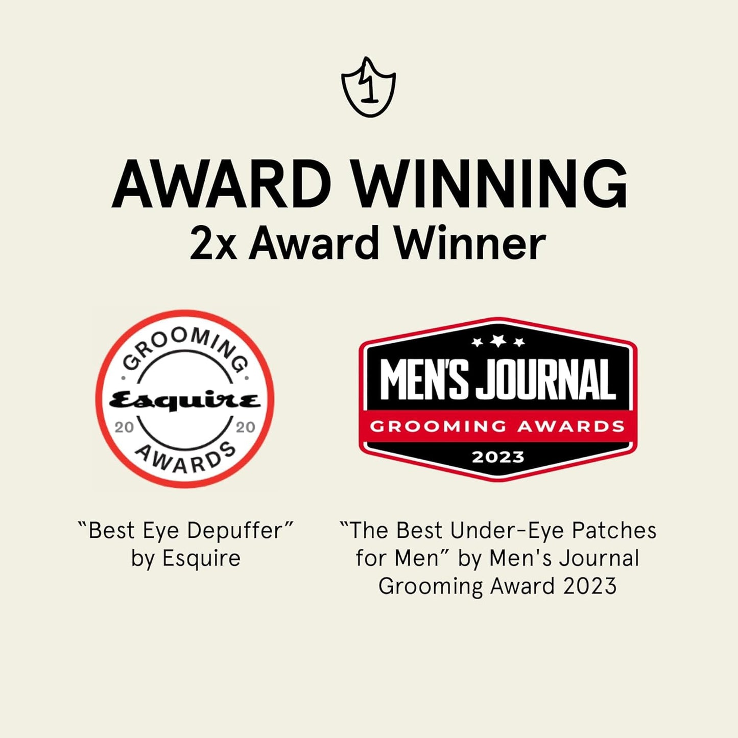 BRO MASK Under Eye Patches for Men Skin Care | Cooling Eye Masks for Dark Circles and Puffiness, Anti Aging Hydrogel Pads with Bakuchiol, Caffeine & Niacinamide, Eye Bags Treatment for Men (2X6 Pairs)