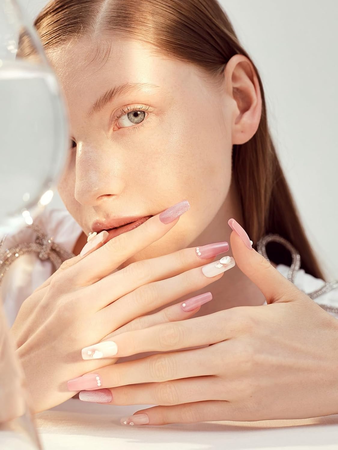 TOROKOM 120Pcs Poly Extension Gel Dual Nail Forms T-Shapes Clear Nail Forms Full Cover Coffin Nail Molds 12 Sizes for Gel Manicure Nail Art Design Salon&DIY