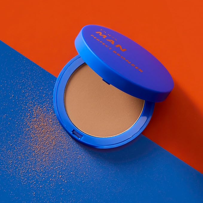 Pupa Milano Perfect Bronzer Perfecting Powder, 001, 0.229 oz - Bronzer Powder - Enriched with Cornstarch and Kaolin - Matte Bronzer - Makeup for Men