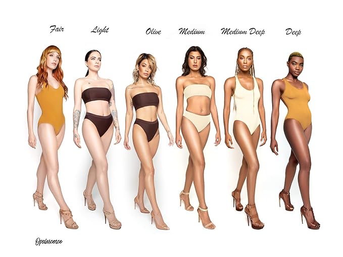 Melanie Mills Hollywood Gleam Body Radiance All In One Makeup, Moisturizer & Glow For Face & Body - Opalescence, Mini 1 fl.oz.