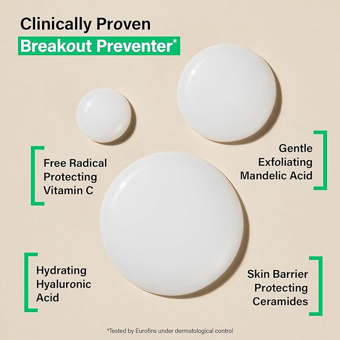 Coats Gentle Hydrating Toning Milk – Hydrates, Protects + Exfoliates to Help Prevent Breakouts – Dermatologically Approved + Clinically Proven – 4.2 oz