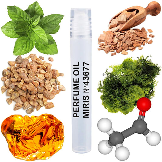 MIRIS Perfume Oil No. 43677, Inspired by J'ai Ose, Long-Lasting Women Roll-On, Rollerball 0.34 Fl Oz / 10 ml