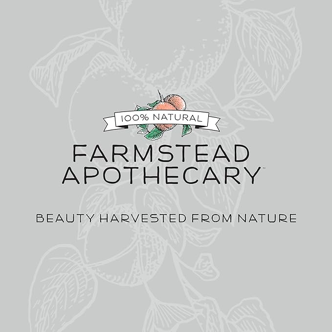 Farmstead Apothecary 100% Natural Lip Balm with Organic Beeswax, Organic Shea Butter & Organic Coconut Oil, Boysenberry Vanilla 0.2oz