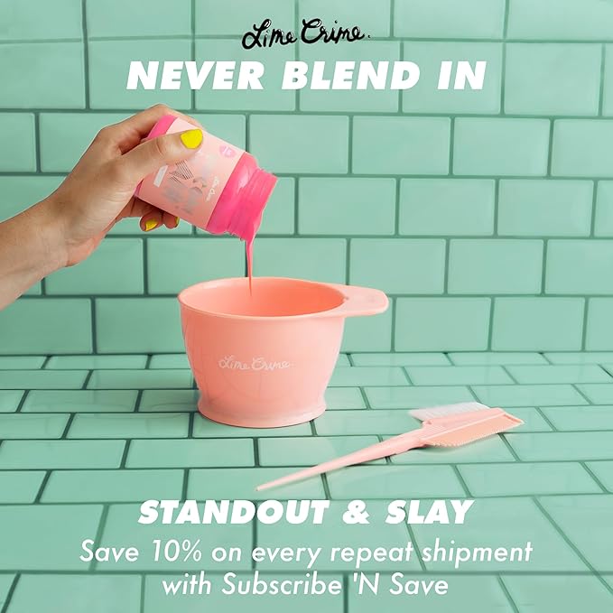 Lime Crime Ghost Veil Lip Primer, Translucent Sheer Pink - Extends the Life of Lipstick - Lightweight and Super Sheer Smoothing Base for Long Lasting Quality - Vegan & Cruelty-Free