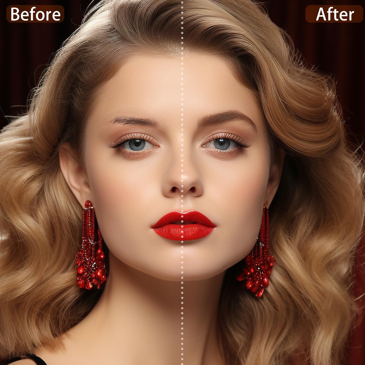 Eyebrow Pencil,2-in-1 Waterproof Eyebrow Pen with 4 Tip Brow Pen and Ultra-Precise Brow Pencil,with Dual-ended Eyebrow Brush,Eyebrow Makeup for Natural Looking Eyebrows-Medium Brown