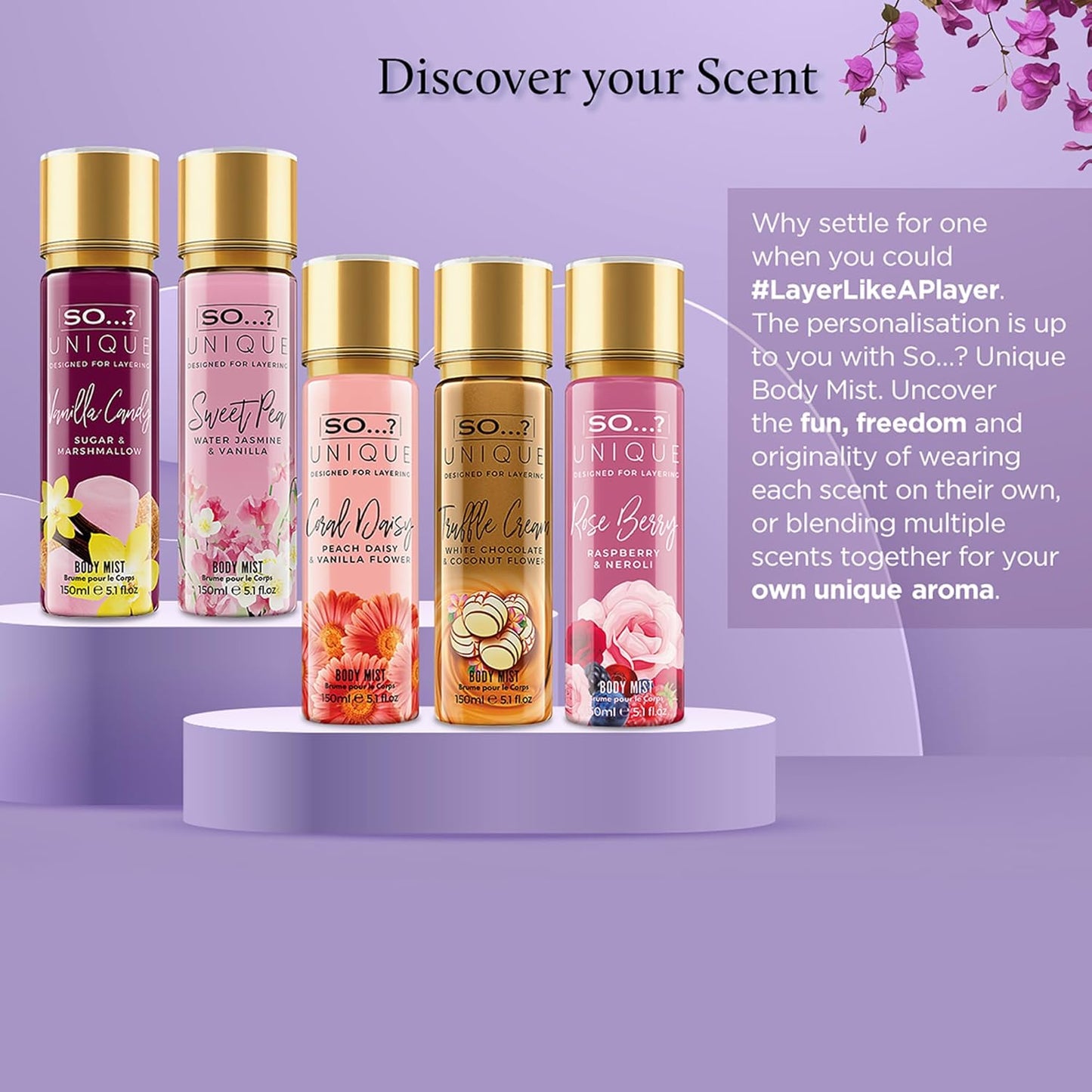 So…?...? Unique Rose Berry Body Mist - Floral, Fruity Body Spray for Women - Perfume for Women with Rose, Vanilla, Musk Notes - Gifts for Women - 5.1 oz, Cranberry