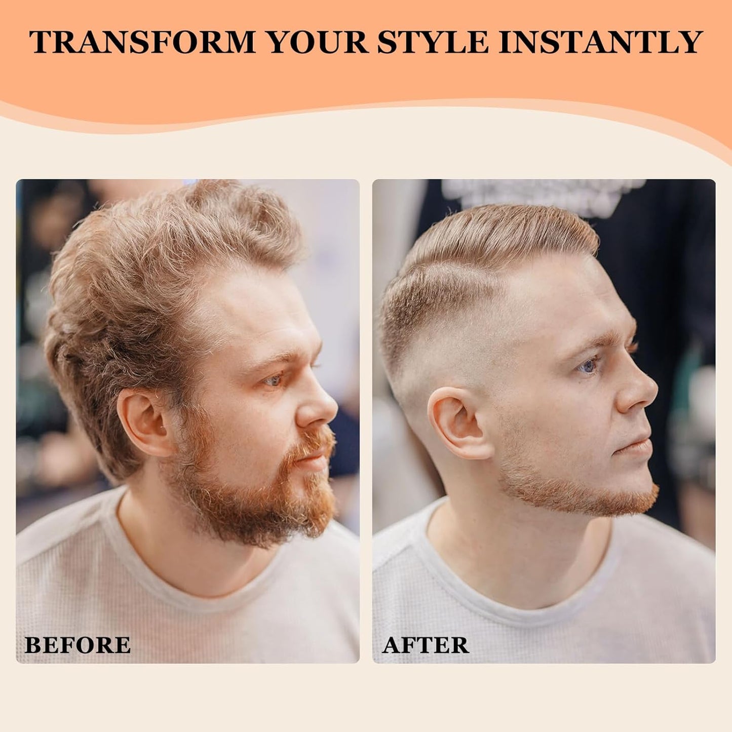 GRIMSON Hair Clay for Men - Strong Hold, Matte Finish, Ideal for All Hair Types & Styles, Easy to Wash Out, Improves Texture & Thickness, Easy to Apply (100g / 3.5oz)