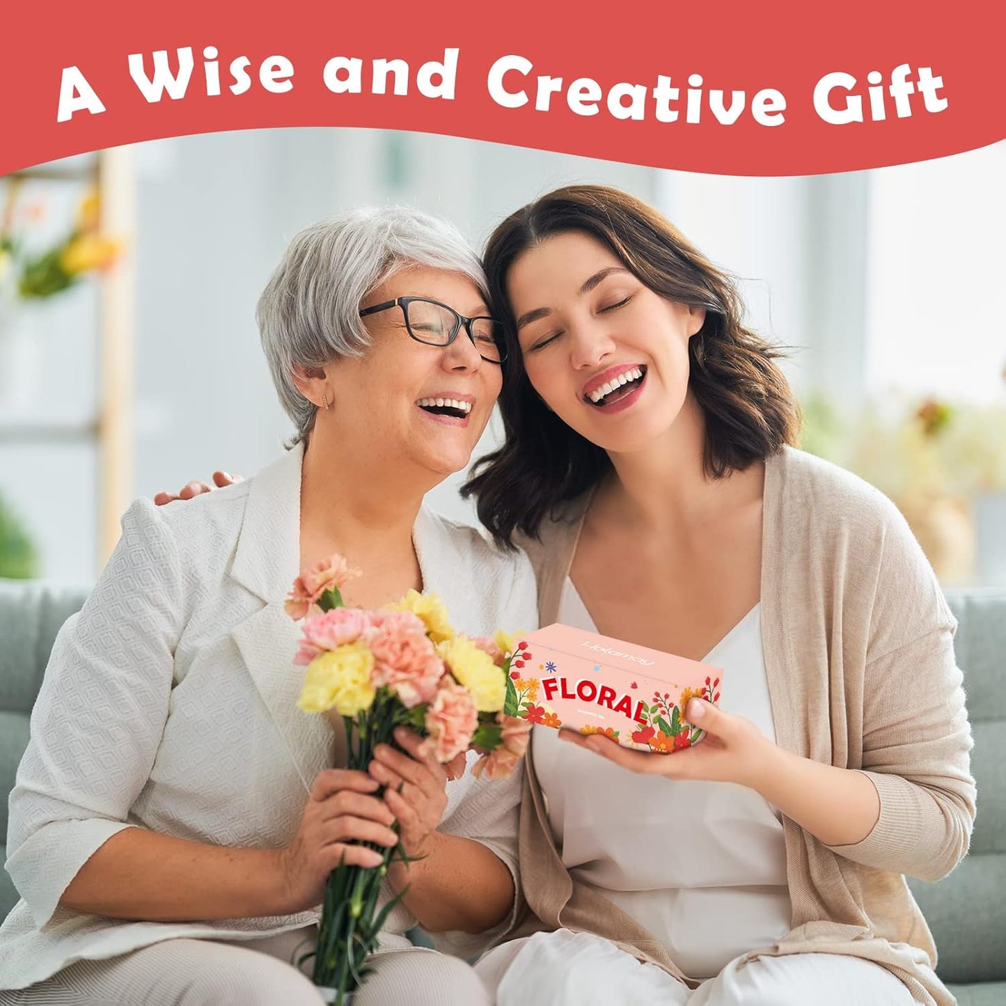 Floral Essential Oils, Holamay Premium Fragrance Oil for Candle Making, 5mlx10, Soap Making Scents - Rose, Jasmine, Neroli, Gardenia, Lilac and More, Aromatherapy Essential Oils for Diffusers for Home