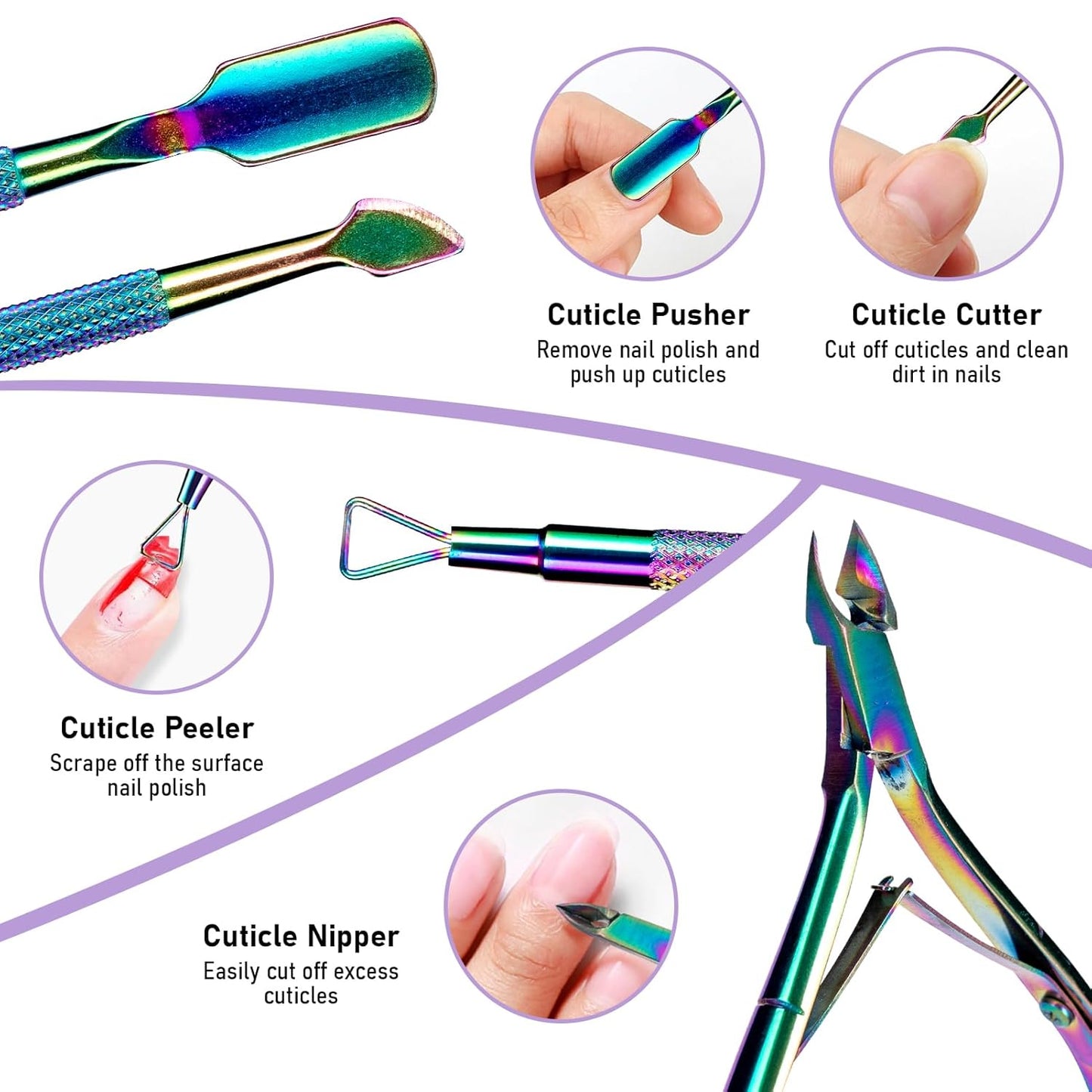 Gel Nail Polish Remover Tools Kit, 521Pcs Gel Polish Remover Kit with Nail Clips, Nail Wipes, 100ml Pump Bottle, Cuticle Oil, Cuticle Trimmer, Nail File Block, Nail Brush, Gifts for Women