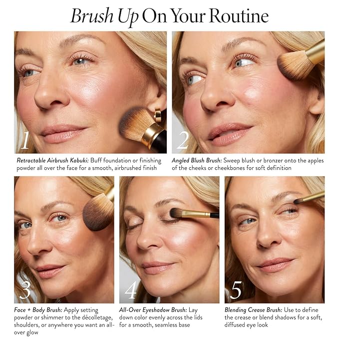 LAURA GELLER NEW YORK 5pc Full Face Brush Set