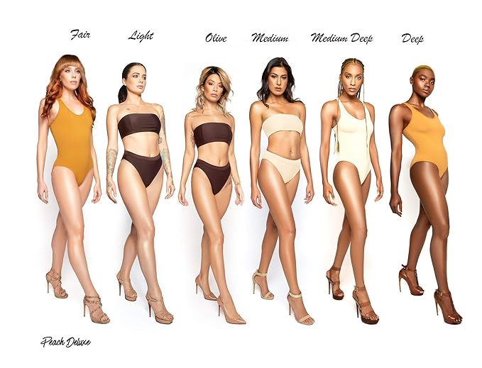 Melanie Mills Hollywood Gleam Body Radiance All In One Makeup, Moisturizer & Glow For Face & Body - Peach Deluxe, Mini 1 fl.oz.