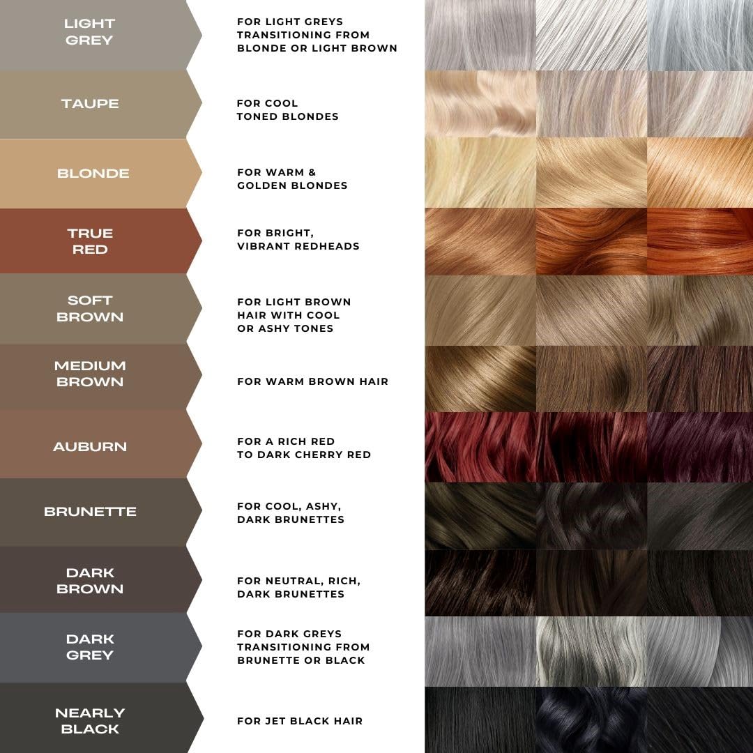 MADLUVV Brow Stamp Kit with Brow Stencils – Easy Eyebrow Shaper for Natural-Looking Brows – Popular Eyebrow Stencil Kit Used by Professionals – 9 Shapes, Spoolie, Travel Bag & Stamp (Blonde)