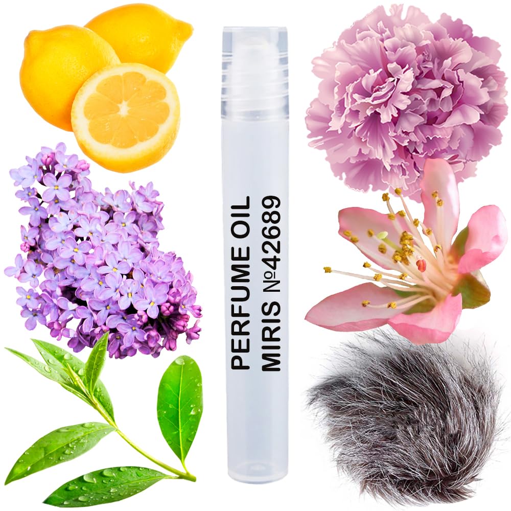 MIRIS Perfume Oil No. 42689, Inspired by Eclat D'Arpege, Long-Lasting Women Roll-On, Rollerball 0.34 Fl Oz / 10 ml