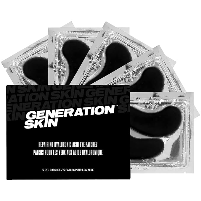 Eye Mask, Eye Masks for Dark Circles and Puffiness, Under Eye Mask with Hyaluronic Acid, Vegan and Cruelty-Free Under Eye Patches, Hyaluronic Acid Eye Masks, 5-Pack