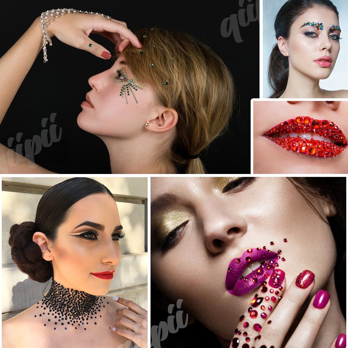 16000PCS Light Pink AB Resin Rhinestones for Crafting 3mm 4mm 5mm Flatback Jelly Stones Bulk Diamonds Crystals Gems Charms for Nails Face Eyes Makeup Tumblers Bottles DIY Crafts Clothes Shoes