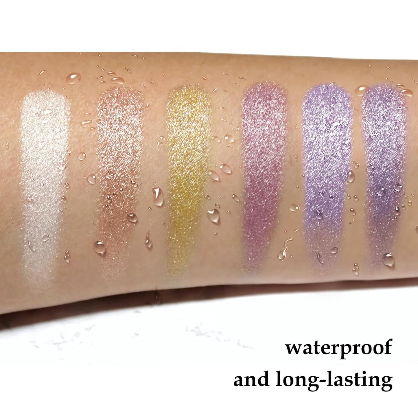 Boobeen 6PCS Cream Eyeshadow Stick Waterproof Pencil Crayon Eye Brightener Shimmer Pen Create Glitter Makeup, Easy to Use