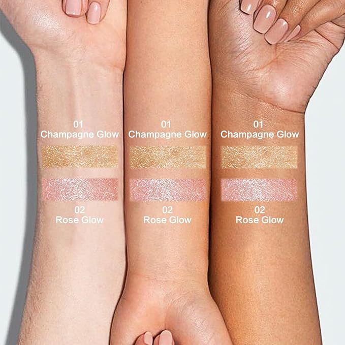 UCANBE Halo Glow Liquid Filter, Face Complexion Booster For Radiant Skin All Day Longwear, Soft-Focus Look Sodium Hyaluronate Vegan & Cruelty-Free - 0.91OZ Champagne Glow