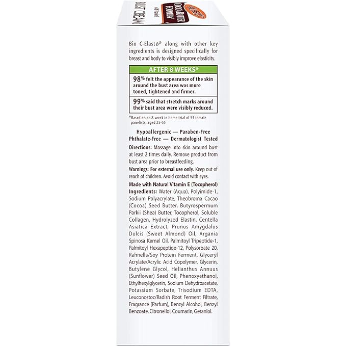 Palmer's Cocoa Butter Formula Bust Cream 4.40 oz (Pack of 6)