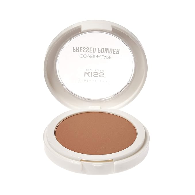 KISS Cover and Care Acne Control Pressed Powder- APP350 (Almond)