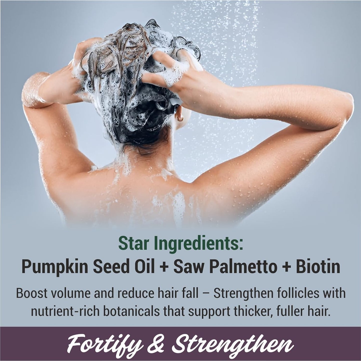 Tea Tree & Eucalyptus Shampoo and Conditioner Set – Clarifying & Scalp Care Formula with Activated Charcoal, Biotin & Keratin – Sulfate-Free, Made in USA - 16 fl oz x 2