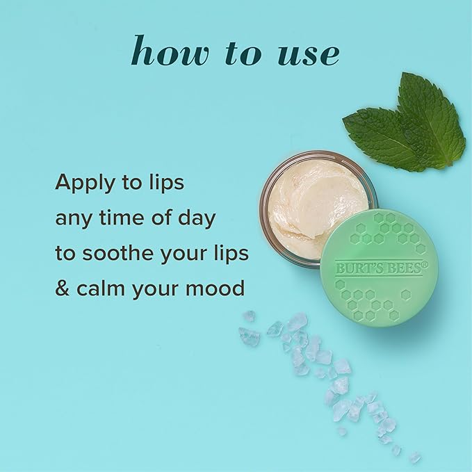 Burt's Bees Lip Mask Set- Overnight Intensive Treatment Revives & Nourishes for All Day Hydration, College Back to School Dorm Essentials, Passion Fruit & Chamomile, Sweet Mint & Lemon Sorbet