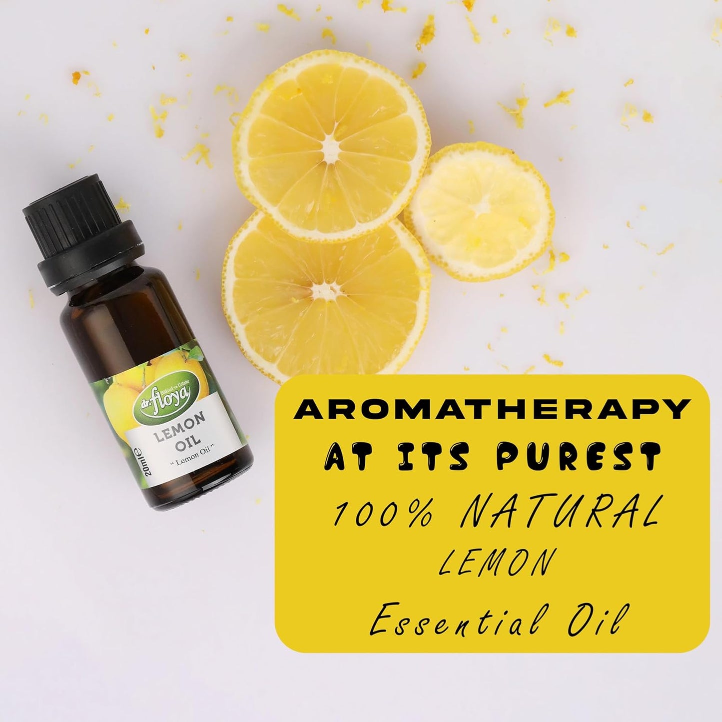 Organic Propolis Extract 30ml & 100% Natural Pure Lemon Essential Oil 20ml | Propolis Alcohol-Free, Immune System Support | DIY, Candle Making for Diffuser