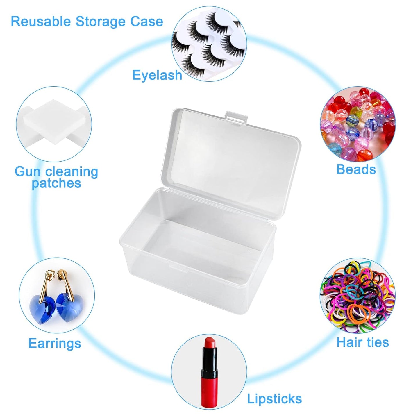 Eyxformula 600 Pcs 6 Inch Gun Cleaning Swabs Lint Free, Pointed Tip Long Cotton Swabs with Sturdy Bamboo Sticks, Ideal for Precision Cleaning Firearms, Tight Space, Electronics, Crafts, Detailing