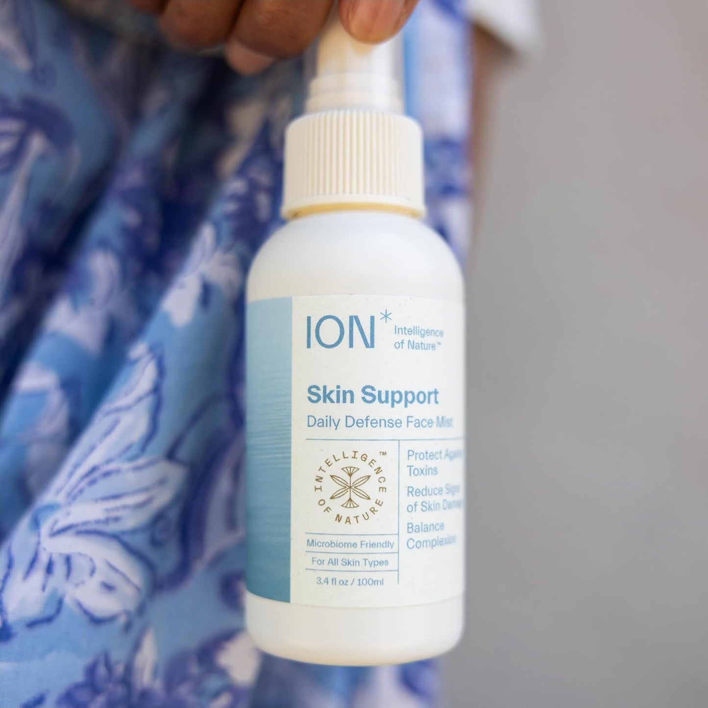 ION* Intelligence of Nature Skin Support | Skincare for Anti-Aging, Healthy Skin & Hydration to Defend Against Toxins, Reduce Redness, Improve Skin Microbiome (3.4 oz.)