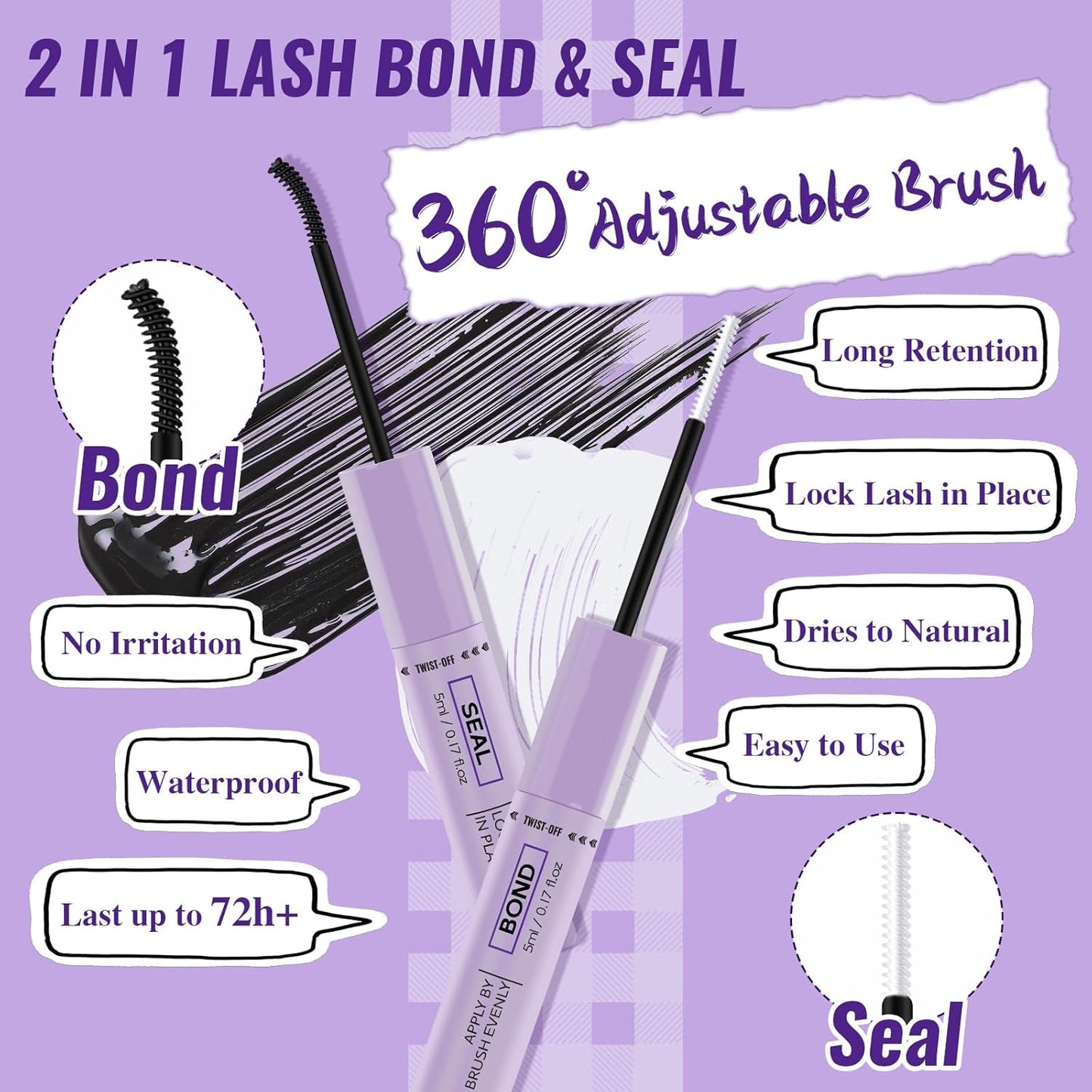 B&Q Lash Extension Kit with Spikes 30D+40D Lash Clusters Kit with Spikes Multi-Type 10-16 Mixed Eyelash Extension Kit with Bottom Lashes, 7D Spike Fans, Individual Lashes, Lash Tweezer(spike-30D+40D)