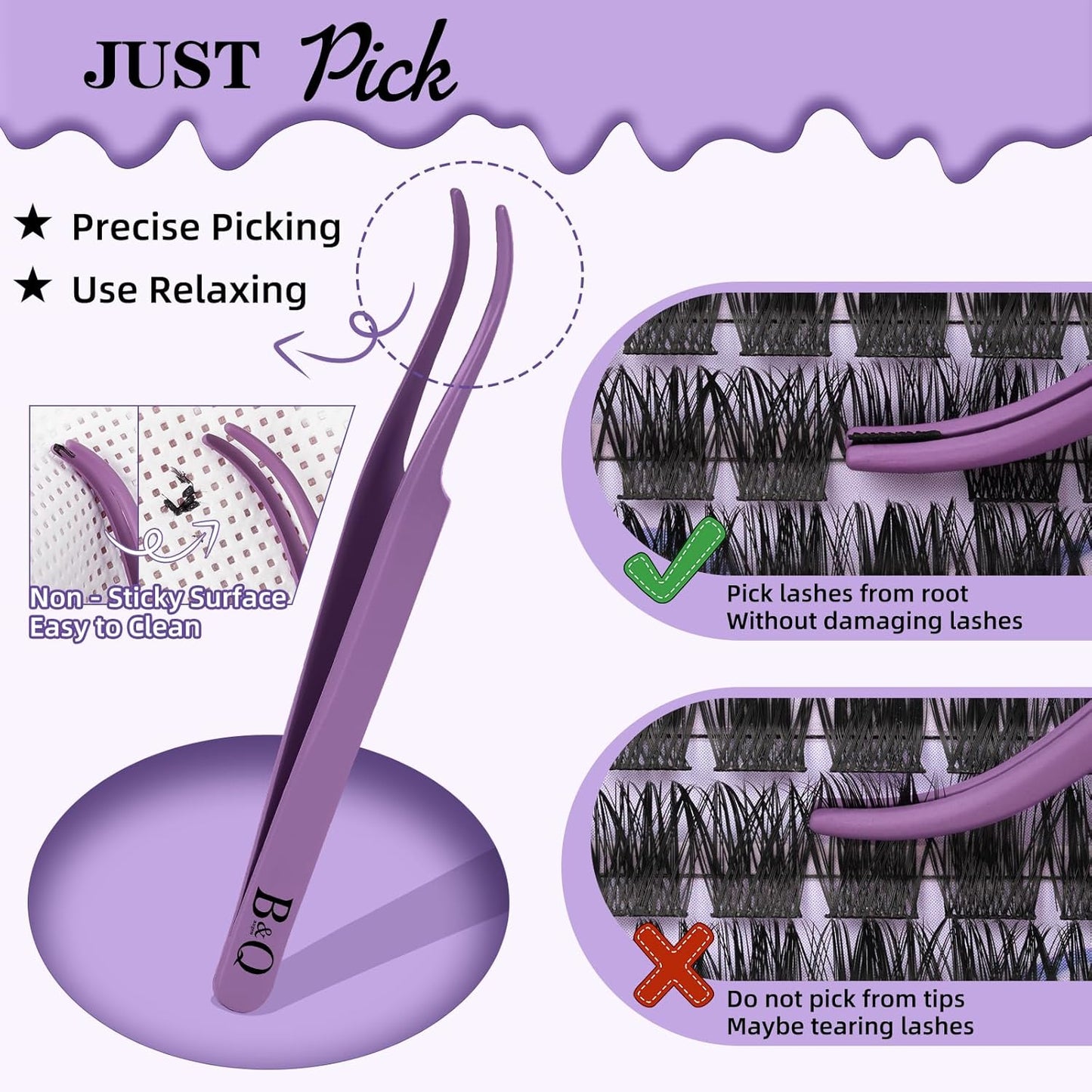 B&Qaugen Lash Clusters Kit Natural Lash Extension Kit for Beginners Z14 156 PCS Wispy Eyelash Extension Kit 8-18 Mixed Cluster Eyelash Extensions Kit D Curl Diy Lash Extension Kit at Home（kit，Z14）