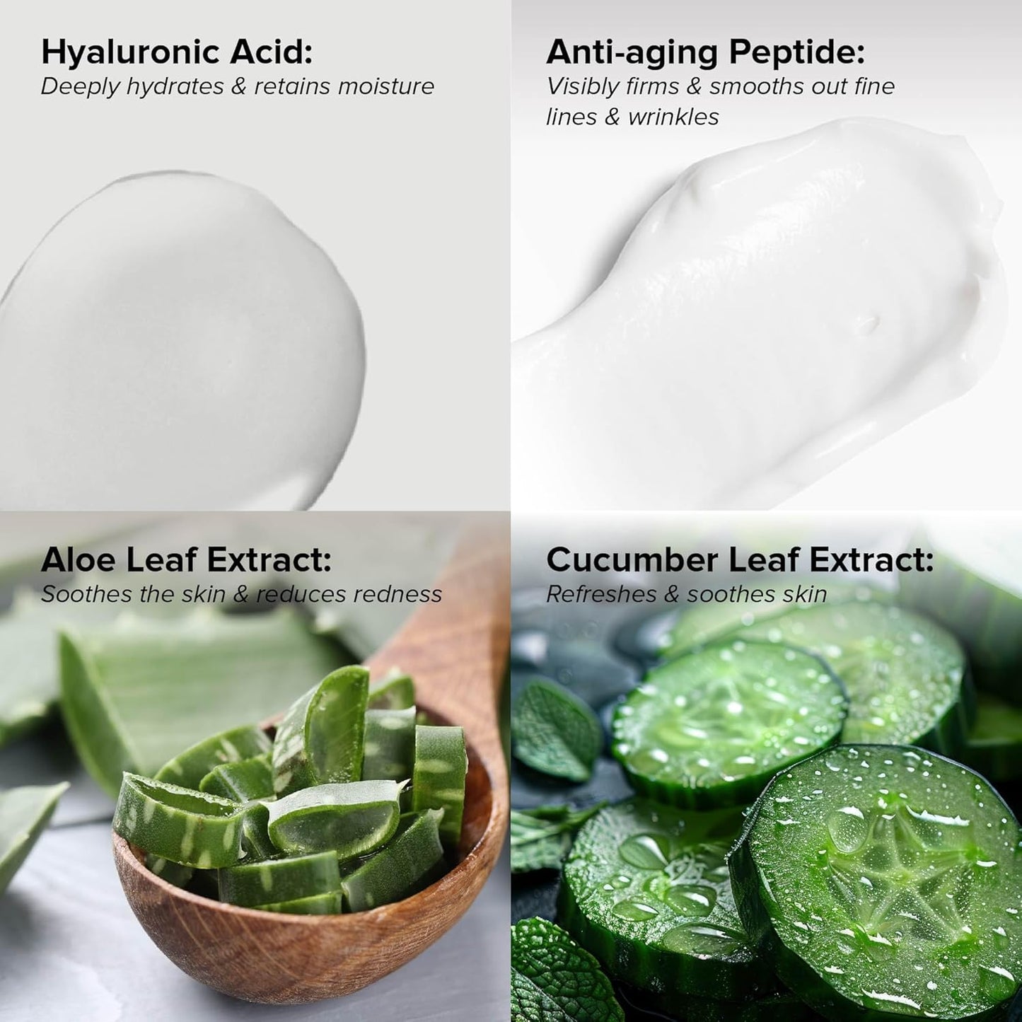 DRMTLGY Essential Facial Cleanser - Gentle Face Cleanser and Face Wash for Women and Men with Anti-Aging Peptides & Hyaluronic Acid. 6.9 fl oz