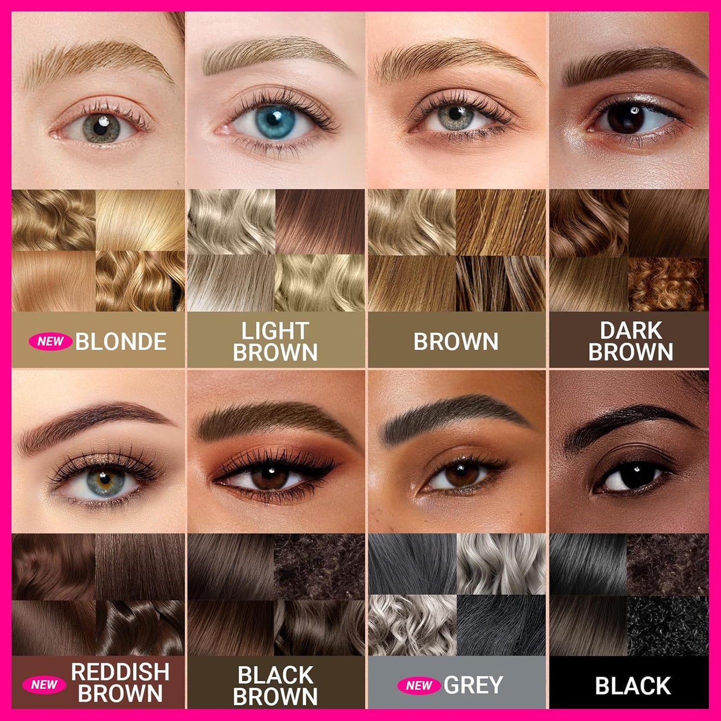 iMethod Curved Eyebrow Pen - 2-in-1 Dual-Ended Eyebrow Pencil with Curved Tip and Precise Brush-Tip, Microblading Pen for Natural Hair-Like Brows, Long Lasting, Black