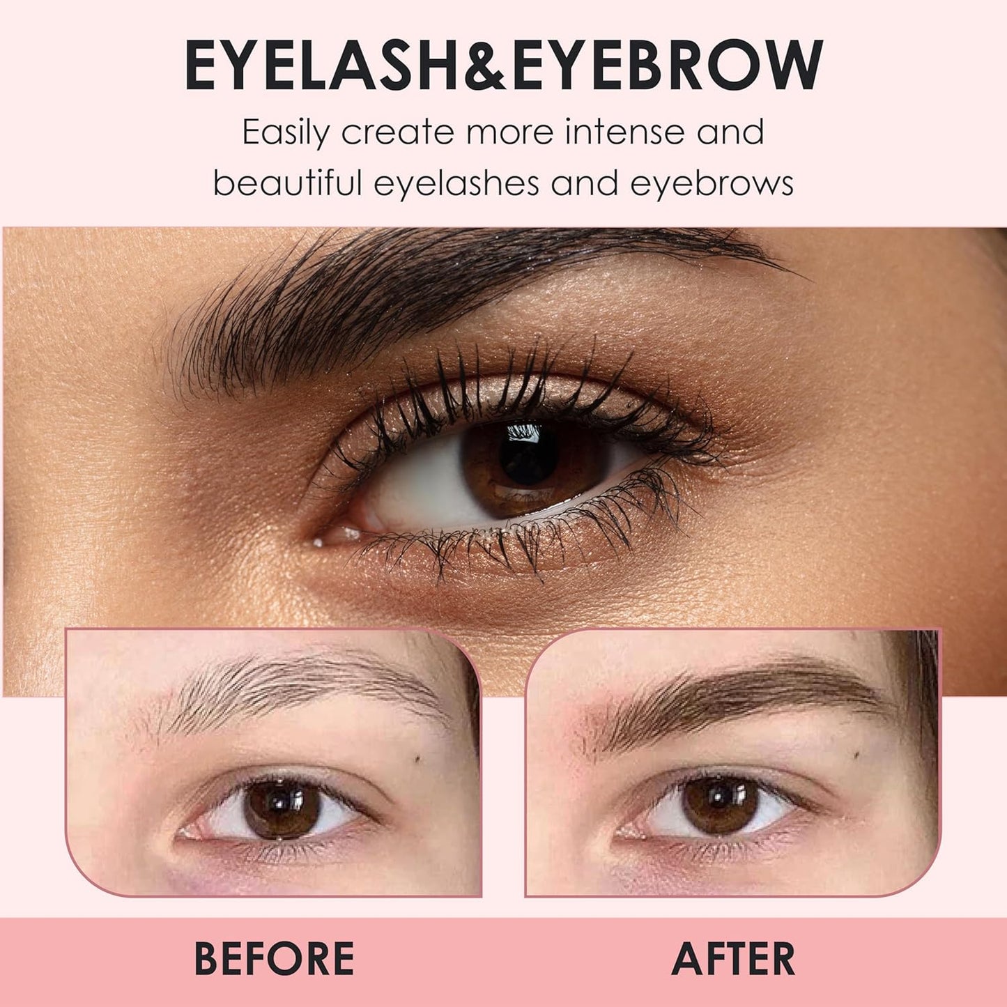 Luxe Cosmetics -New Version 2025 Black Color Set for Lashes and Brows - Long Lasting Temporary Color (Up to 4 Weeks) - Vegan & Cruelty-Free - for Salon & Home Use