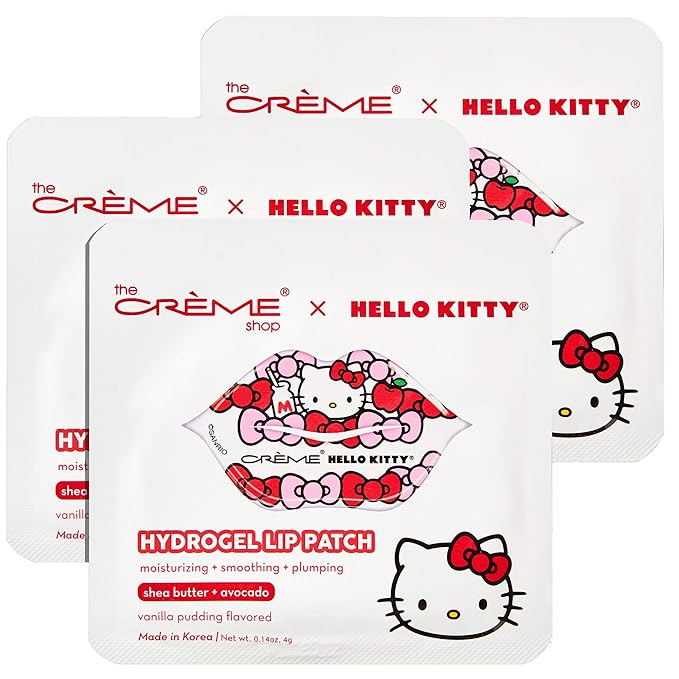 The Crème Shop x Hello Kitty Hydrogel Lip Patch 3 Pack