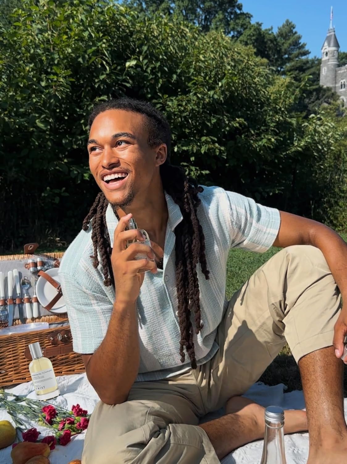 Twist Tempting No. 20 - Eau De Parfum Inspired by Cha. Allure Homme Sport, Long-Lasting Perfume For Men, Paraben Free, Vegan, Clean Ingredients, Fragrance - Spray 100 ml | 3.4 fl. oz.