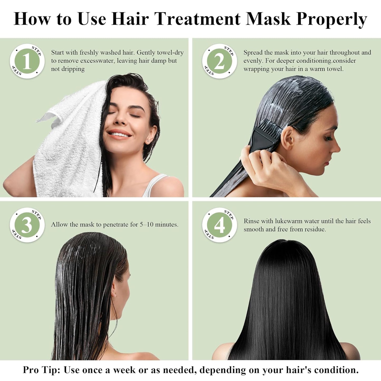 ALFHEIM Rosemary+ Purifying Hair Mask | Deep Moisturizing & Scalp Balancing Treatment | Infused with Rosemary, Peppermint Oil & Jojoba Oil | For Oily Hair, Dandruff & Weakened Strands | 8.45 oz