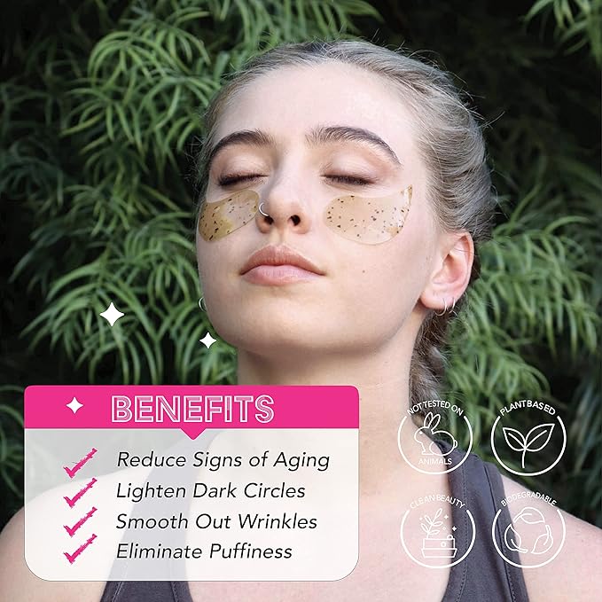 3 Pack Under Eye Mask See Brighter Days Ahead Eye Masks for Dark Circles Brightening & Hydrating Eye Patches