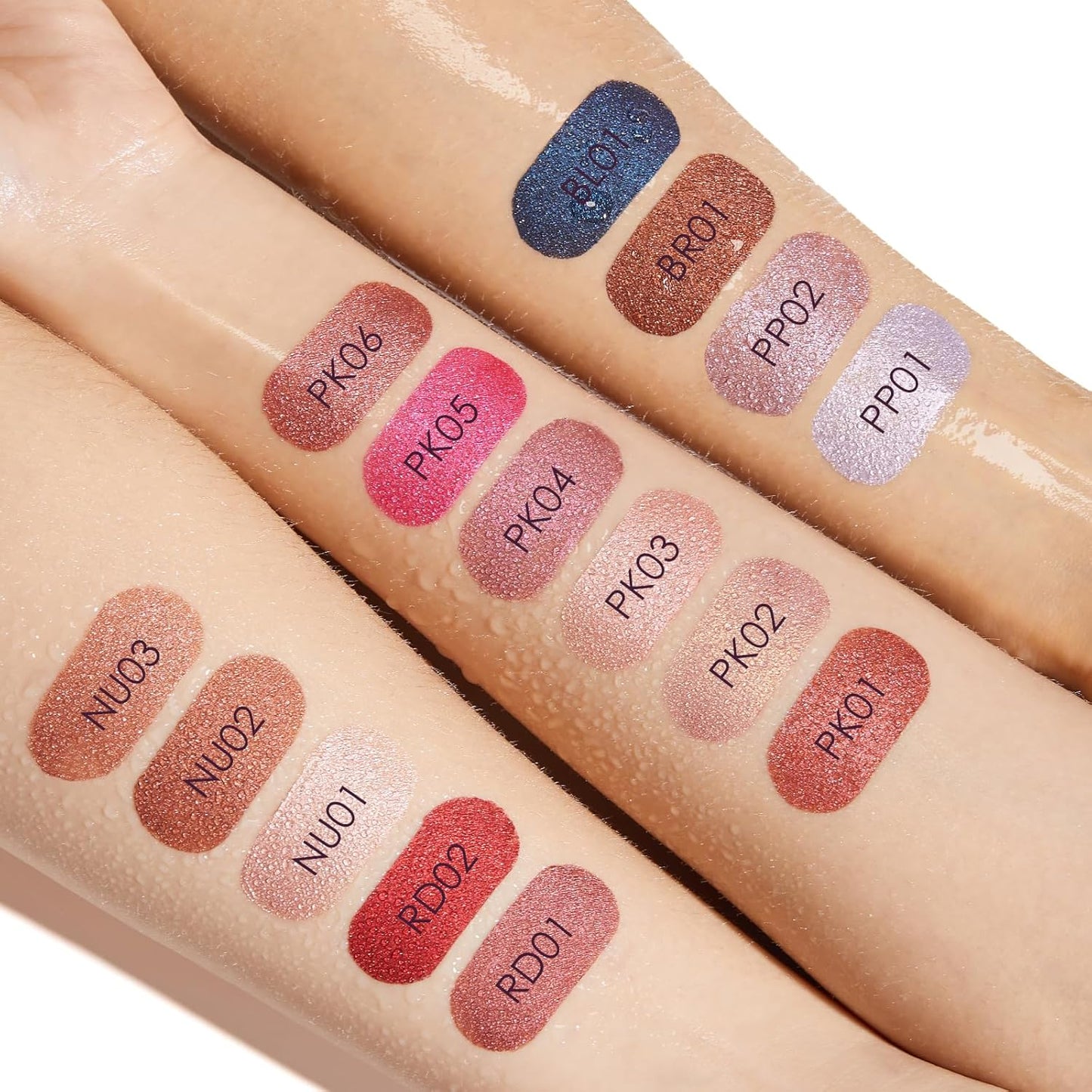 FOCALLURE Metallic Liquid Lipstick,Non Stick Cup Lip Gloss,High Impact Lip Color with Transfer-proof Wear,Long Lasting & Waterproof Lipstick Makeup for Women,Sugar Bomb