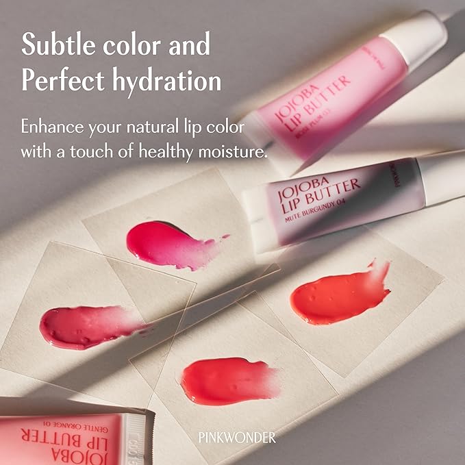 Jojoba Lip Butter (Mute Burgundy 04)