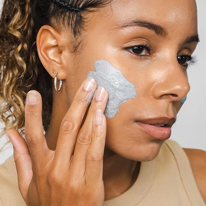 BeautyStat Universal Microbiome Purifying Radiance Mask, Cleansing Mask to Help Dimish Appearance of Pores + Purify Skin with Natural Clays (2.5 oz)