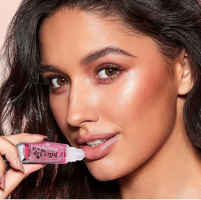 Roll On Plumping Lip Oil with Chili Extract, Fuller Lips Instantly, Ultra-Hydrating&Nourishing, Glossy Finish Lip Glow Oil, Fuller Booster Balm Moisturizing, Smooth, Define Your Lips (#03)